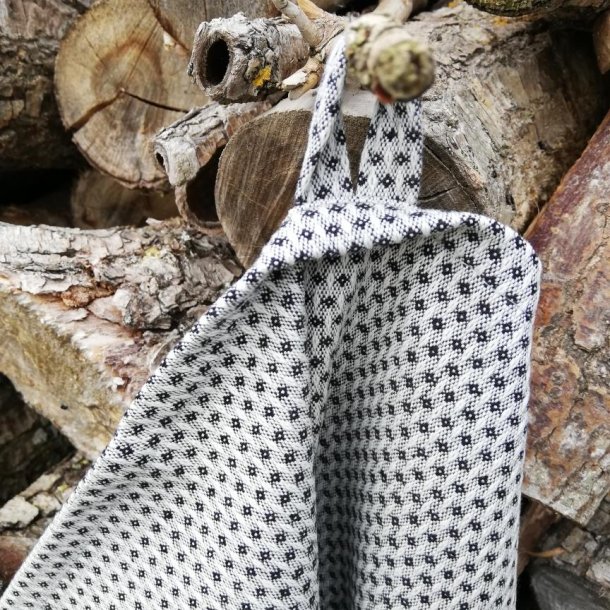 Viskestykke SortNatur kologisk