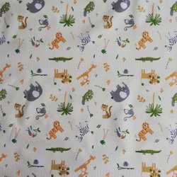 Brnevoksdug med dyremotiver