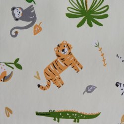 Brnevoksdug med dyremotiver