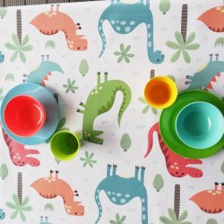 Brnevoksdug med Dinosaurusser