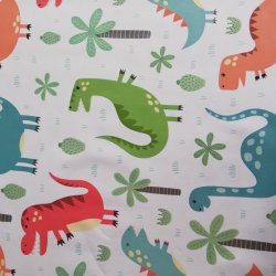 Brnevoksdug med Dinosaurusser