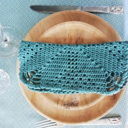 Voksdug Belle Fleur Ice Green Au Maison