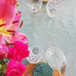 Voksdug Belle Fleur Ice Green Au Maison