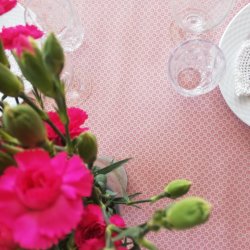 Voksdug Belle Fleur Light Rose