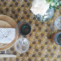 Voksdug Ellie Mustard Au Maison