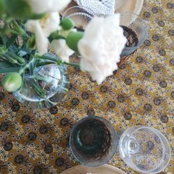 Voksdug Ellie Mustard Au Maison