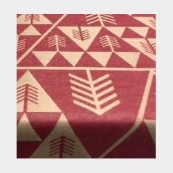 Rund Tekstildug 85 cm Guldtrer