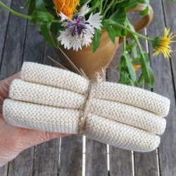 Karklude Cremefarvet