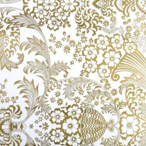  Paraiso hvid med guld