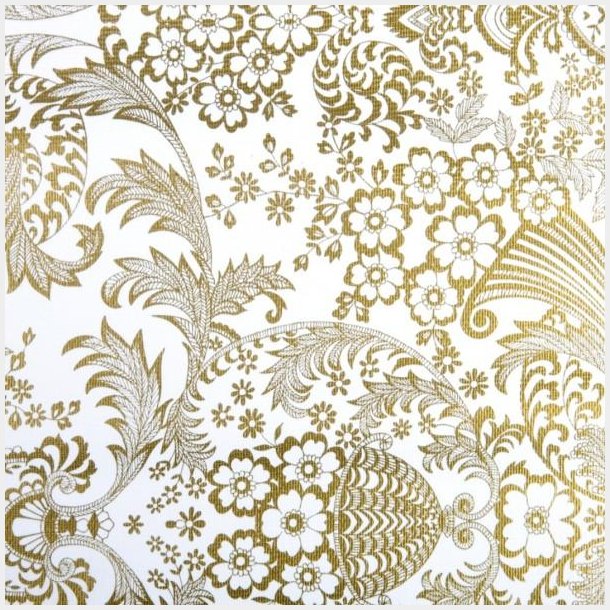  Paraiso hvid med guld