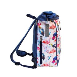 Cykeltaske Flamingo med Rygsk