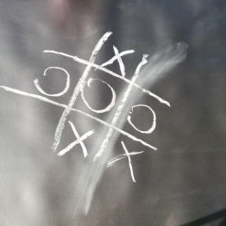 Brnevoksdug til kridttegning