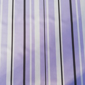 Rund Tekstildug Lilla Stribella 120 cm