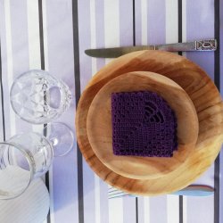 Tekstildug Lilla Stribella