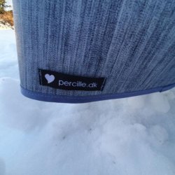 Rund voksdug 139 cm Bl Retro