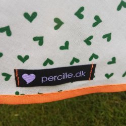 Rund voksdug 140 cm Grnne Hjerter