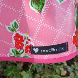 Rund voksdug 120 cm Rosendal Pink