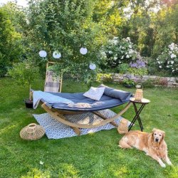 Lounger Bed Antrasit