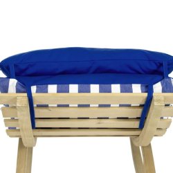 Rocking Lounger Liggende Gyngestol Navy