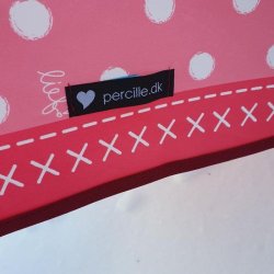 Rund voksdug 140 cm Pink Krlighed