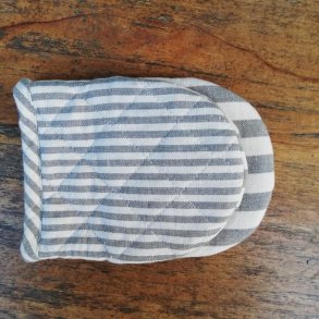 Grydelapper Lys Gr Frog Medium 2 stk