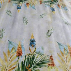 Fiesta Voksdug med Gul og Grn 140 cm