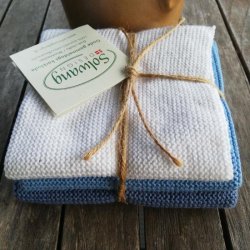 Karklude Hvid Bl Kombi