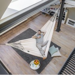 Modesta Latte kologisk Kingsize Hngekje