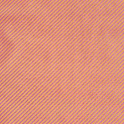 Rund Voksdug Diagonalt Orange og Lilla Strib Au Maison 140 cm