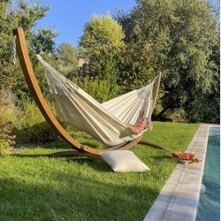 Modesta Latte kologisk Kingsize Hngekje