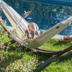 Modesta Latte kologisk Kingsize Hngekje