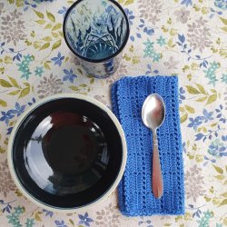 Tekstildug Bina Bl 140 cm Elastik