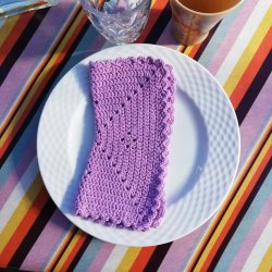 Rund Voksdug Elastik Au Maison Multi Stribet 140 cm