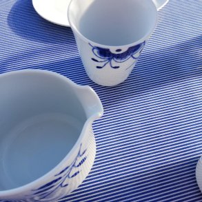 Voksdug Bl Strib 140 cm Au Maison