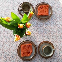 Tekstildug Orange Ottella