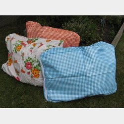 Puder XL Turkis i Voksdug