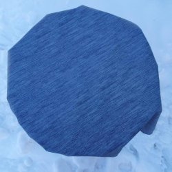 Rund voksdug 139 cm Bl Retro