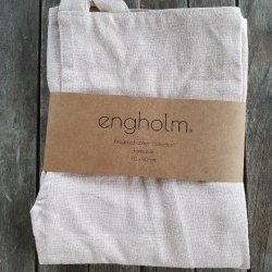 Forklde i stof ensfarvet sart rosa