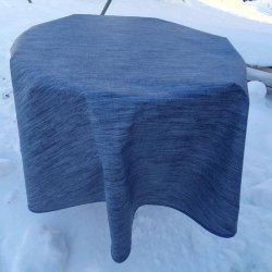 Rund voksdug 139 cm Bl Retro