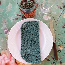 Grn Voksdug Gunhilde