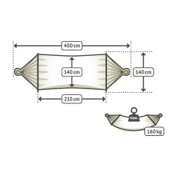 Alabama Navy Blue Hngekje