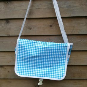 Skuldertaske Lys Bl Tern