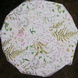 rund dug med kantabnd