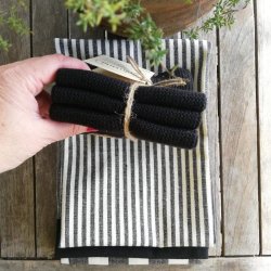 Viskestykke Mix Sort 