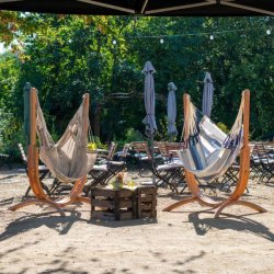 St med trstativ Udine og Hngestol Bl Sea Salt