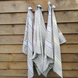 Viskestykke Edith Stribet 3 stk