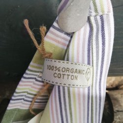 Solwang Viskestykke Stvet Pastel kologisk