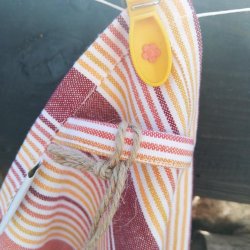 Solwang Viskestykker Terracotta kotex