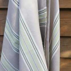 Viskestykke Edith Stribet Grn