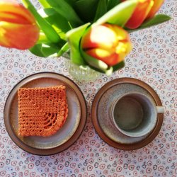 Tekstildug Orange Ottella